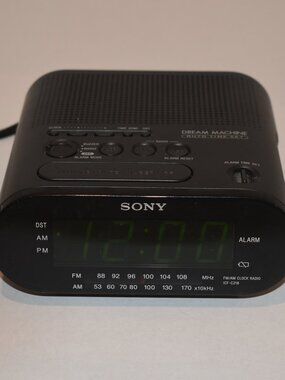 Sony Dream Machine Alarm Clock Model #ICF-C218